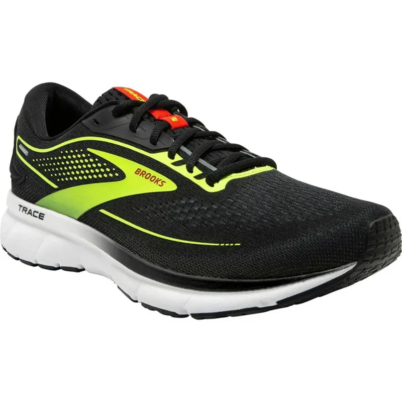 Brooks Women's Trace 2 - Black/Green-2